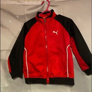 COPY - NWOT Red & Black Puma Jacket Size 24 months or 2t 2 toddler
